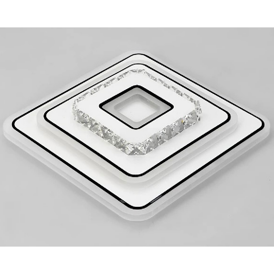 LED кристален полилей ARABELA 40W, Студена/Топла/Неутрална светлина, Бял LED Полилеи Заглавие по подразбиране Alessandro Design