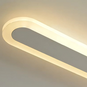 SUHA Външна LED стенна лампа, дължина 60 см, 8 W, IP65, метална, линейна, бяла външна стенна лампа Заглавие по подразбиране Alessandro Design