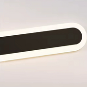 Външна LED стенна лампа SUHA, дължина 70 см, 10 W, IP65, метална, линейна, черна външна стенна лампа Заглавие по подразбиране Alessandro Design