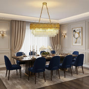 Candelabru Cristal VERSAILLES Regalis 10xE14, Diametru 80cm, Auriu, Inaltime Reglabila Candelabre Cristal Default Title Alessandro Design