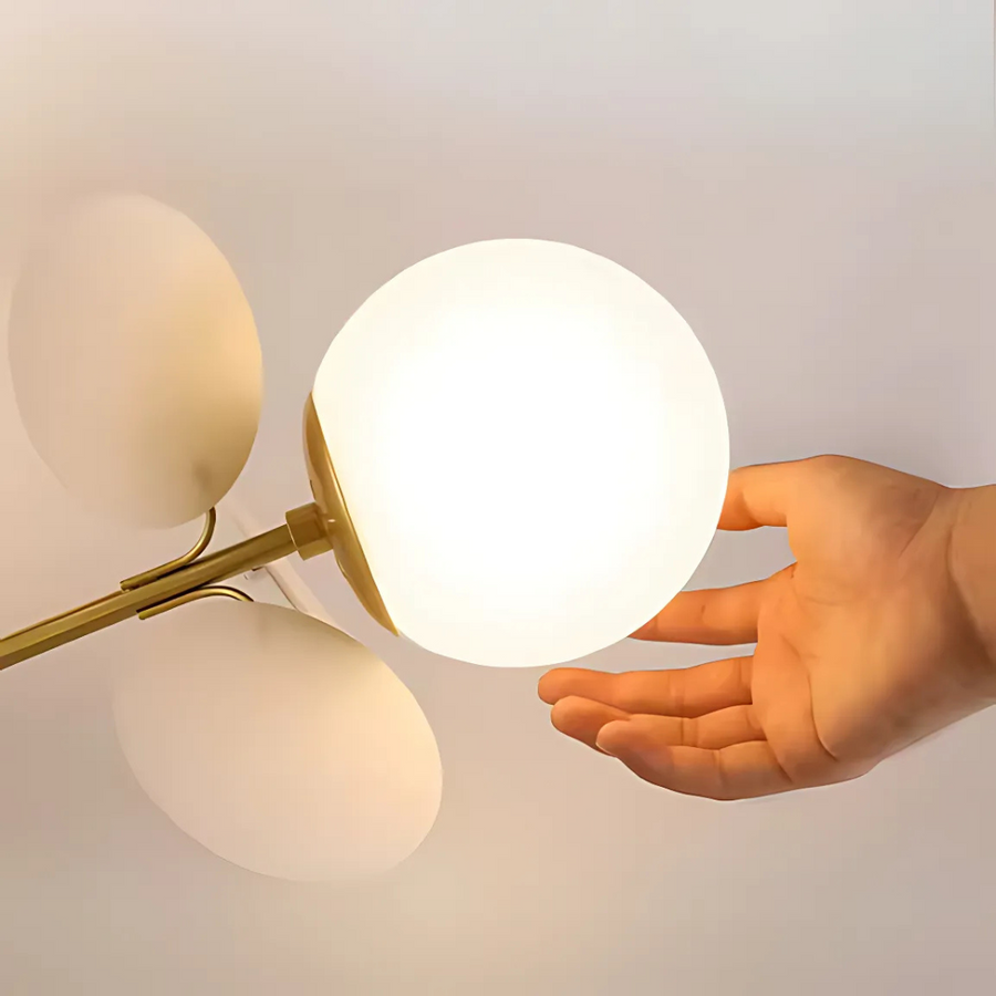 Висящ полилей SVEN, 15x G9, сив LED полилей Заглавие по подразбиране Alessandro Design
