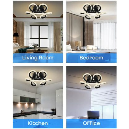 LED полилей VERTEX HELIX, 65W, студена/топла/неутрална светлина, черен LED полилей Заглавие по подразбиране Alessandro Design
