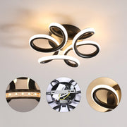 LED полилей VERTEX HELIX, 65W, студена/топла/неутрална светлина, черен LED полилей Заглавие по подразбиране Alessandro Design