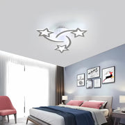LED полилей с дистанционно управление IPOMOEA 51W, 3 звезди, студена/топла/неутрална светлина, димируем, бял LED полилей с дистанционно управление Заглавие по подразбиране Alessandro Design
