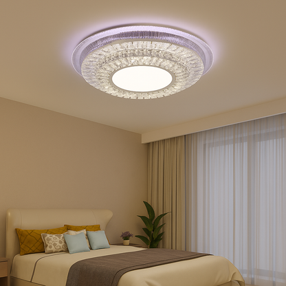 LED полилей с дистанционно управление MIRALUX RGB, 62W, синя/студена/неутрална/топла светлина, димируем, бял LED полилей с дистанционно управление Заглавие по подразбиране Alessandro Design
