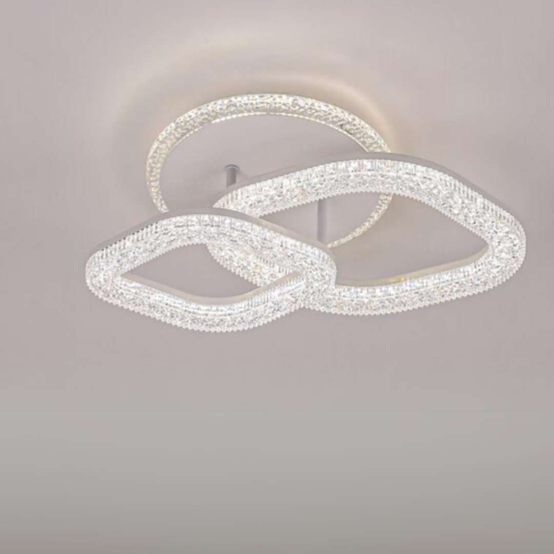 Asgard LED полилей 29W с дистанционно управление, димируема светлина, бели LED полилеи с дистанционно управление Заглавие по подразбиране Alessandro Design