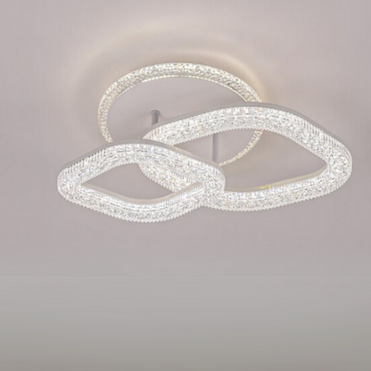 Asgard LED полилей 29W с дистанционно управление, димируема светлина, бели LED полилеи с дистанционно управление Заглавие по подразбиране Alessandro Design