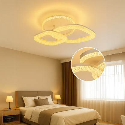 Asgard LED полилей 29W с дистанционно управление, димируема светлина, бели LED полилеи с дистанционно управление Заглавие по подразбиране Alessandro Design