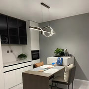Окачен LED полилей с дистанционно управление RIBBON 64W, линейна, студена/топла/неутрална светлина, димируем, черен, регулируема по височина LED полилеи с дистанционно управление Заглавие по подразбиране Alessandro Design