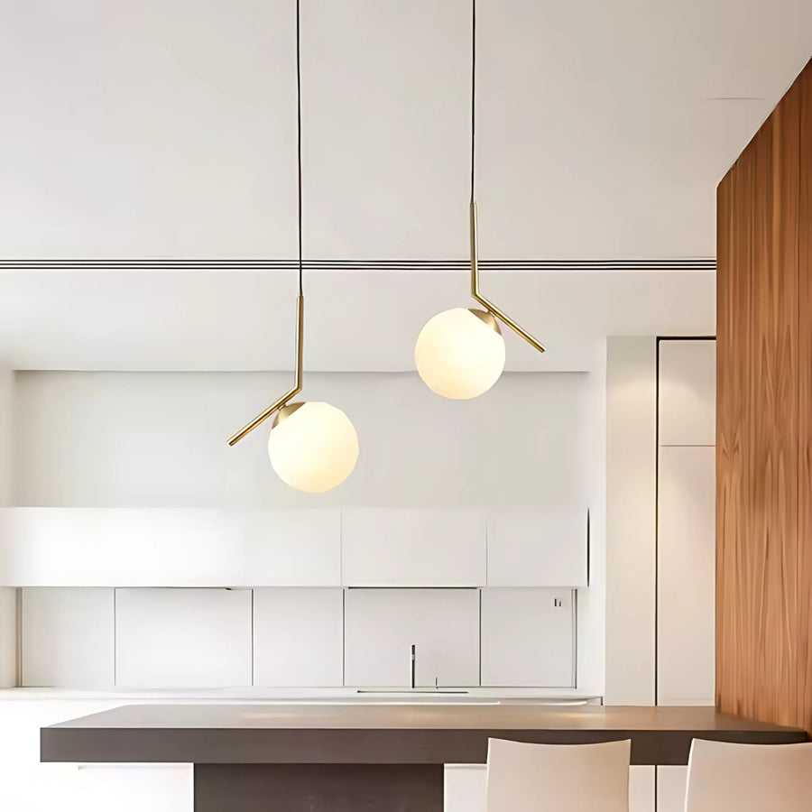 Полилей LOFT Haven, 1x E27, златисто бял, метал, регулируема височина, модерни модерни полилеи Заглавие по подразбиране Alessandro Design