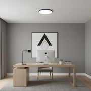 SOLIS LED таванна лампа 37cm 32W Cold Light Черна LED плафониера Default Title Alessandro Design