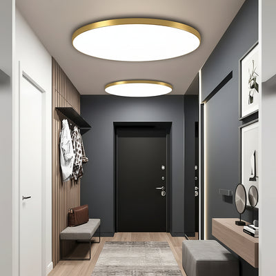 SOLIS LED плафон 27cm 20W Cold Light Gold
