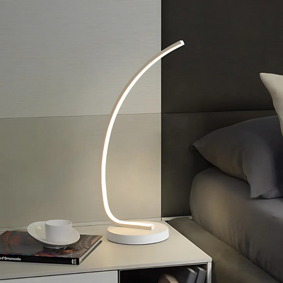 LED лампа Nemesis, 14W, Студена/Топла/Неутрална светлина, Метал и акрил, Бяла