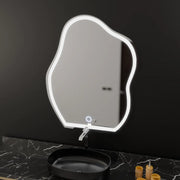 Органично LED огледало 50x70 см, сензорна форма, система против запотяване, димируеми огледала Korman E Заглавие по подразбиране Alessandro Design
