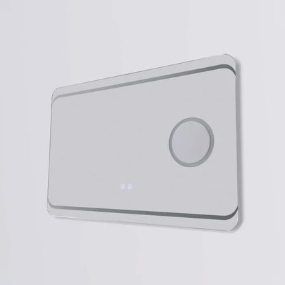 Правоъгълно LED огледало, 80x60cm, Stella Touch, система против запотяване Огледала Korman E Заглавие по подразбиране Alessandro Design