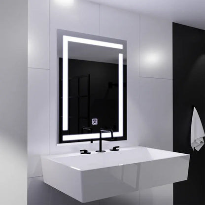 Giga LED огледало, 60x80cm, 14W, докосване, 6000K светлина Korman Mirrors E Заглавие по подразбиране Alessandro Design