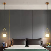 Полилей LOFT Haven, 1x E27, бяло злато, метал, регулируема височина Модерни полилеи Заглавие по подразбиране Alessandro Design