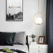 Полилей LOFT Haven, 1x E27, бяло злато, метал, регулируема височина Модерни полилеи Заглавие по подразбиране Alessandro Design
