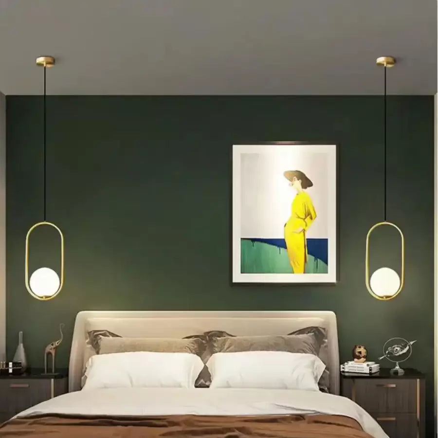 Модерен полилей LOFT Gallery, 1x E27, бяло злато, метал, регулируема височина Модерни полилеи Заглавие по подразбиране Alessandro Design