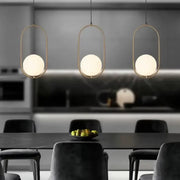 Модерен полилей LOFT Gallery, 1x E27, бяло злато, метал, регулируема височина Модерни полилеи Заглавие по подразбиране Alessandro Design