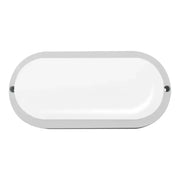 LED таванна лампа FANTAS Oval 8W 17cm Бяла външна IP65 LED таванна лампа Заглавие по подразбиране Alessandro Design