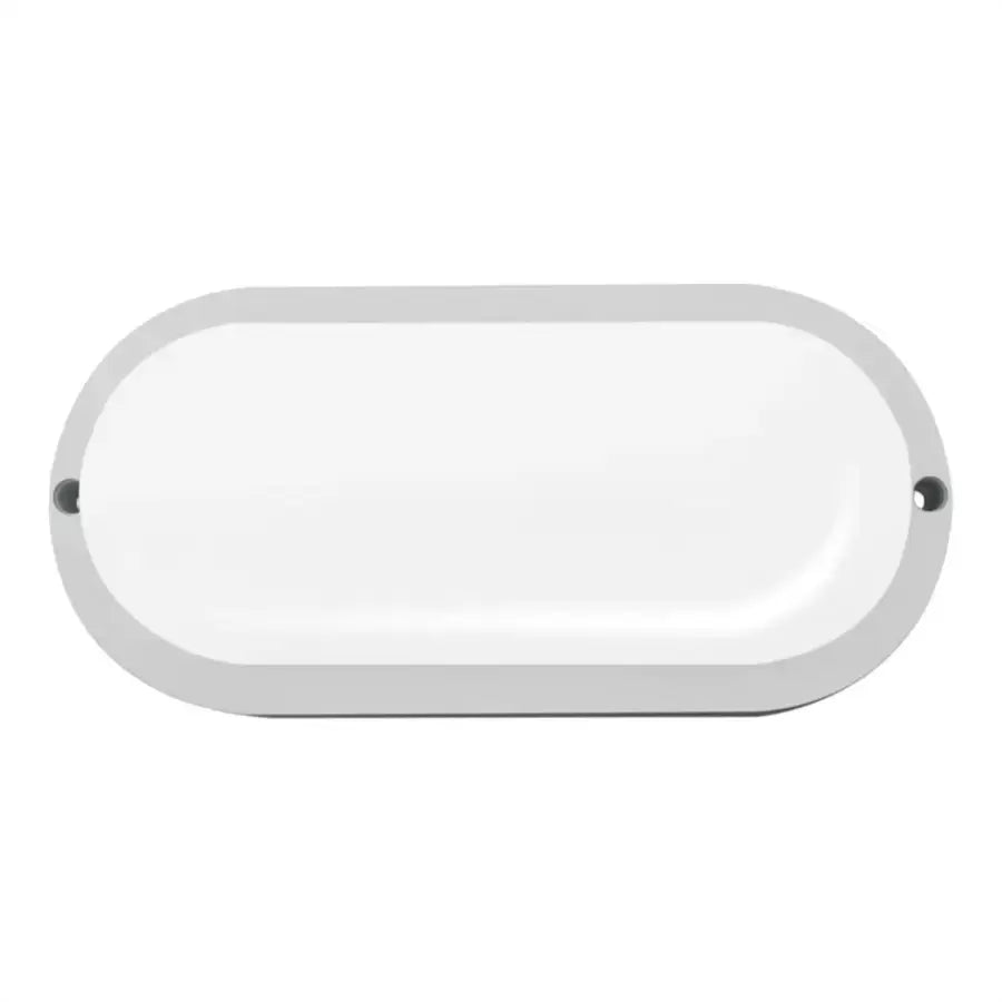 LED таванна лампа FANTAS Oval 8W 17cm Бяла външна IP65 LED таванна лампа Заглавие по подразбиране Alessandro Design