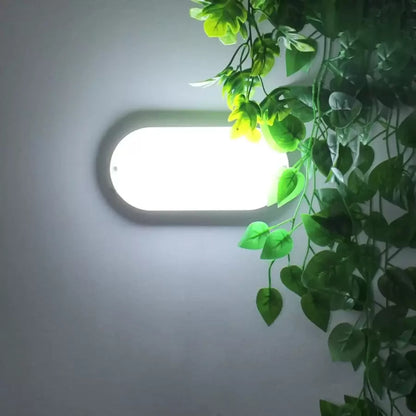 LED плафон FANTAS Oval 15W 20cm Бял външен IP65 Заглавие по подразбиране Alessandro Design