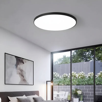 SOLIS LED плафон 27см 20W Cold Light, Черни LED плафониери Заглавие по подразбиране Alessandro Design