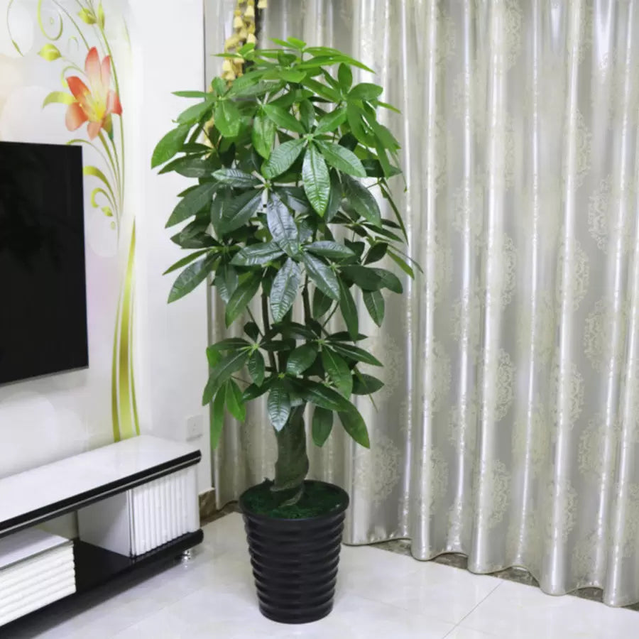 Изкуствено растение Schefflera arboricola, без саксия, 150 см зелено Заглавие по подразбиране Alessandro Design