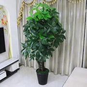 Изкуствено растение Lucky Tree (Pachira Aquatica), без саксия, 150 см зелено Заглавие по подразбиране Alessandro Design