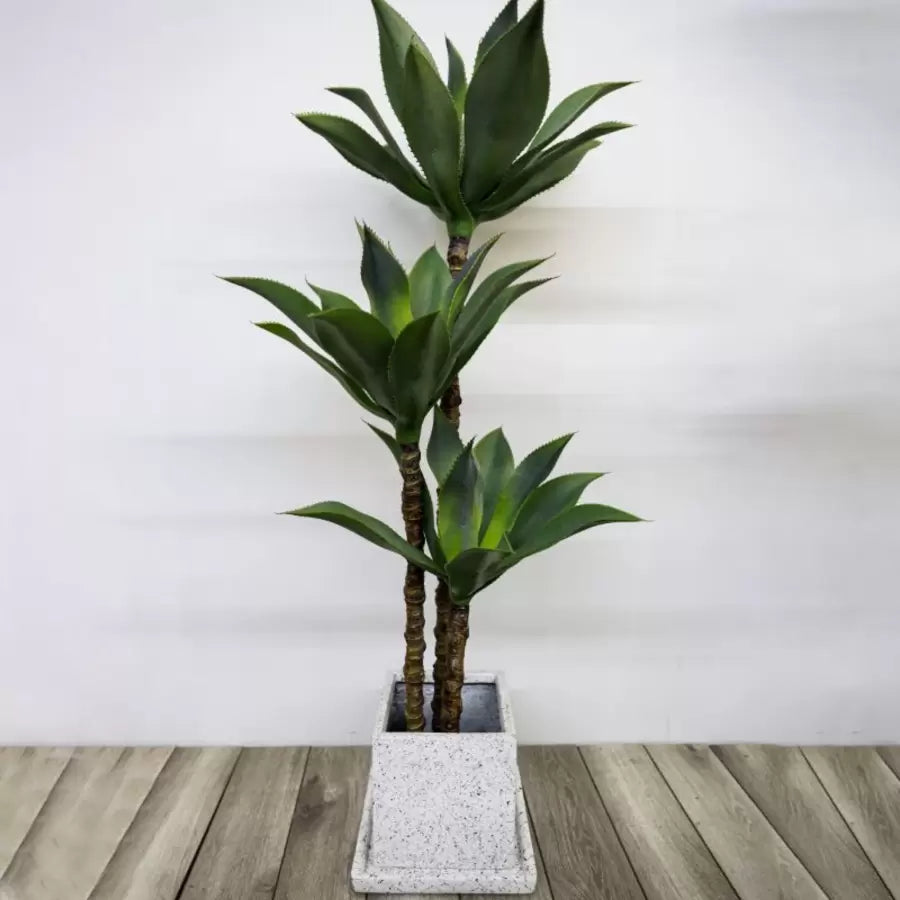 Изкуствено растение Dracaena fragrans, без саксия, 180 см зелени изкуствени стайни растения Заглавие по подразбиране Alessandro Design