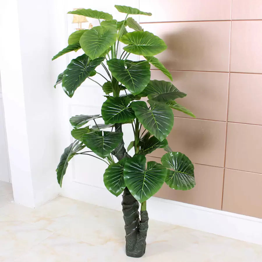Изкуствено растение Alocasia odora, без саксия, 150 см зелени изкуствени стайни растения Заглавие по подразбиране Alessandro Design