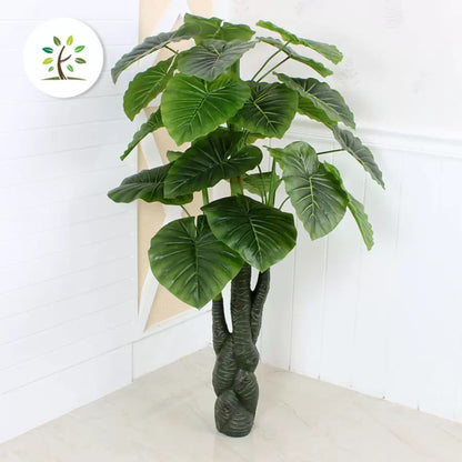 Изкуствено растение Alocasia odora, без саксия, 150 см зелени изкуствени стайни растения Заглавие по подразбиране Alessandro Design