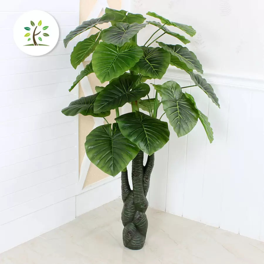 Изкуствено растение Alocasia odora, без саксия, 150 см зелени изкуствени стайни растения Заглавие по подразбиране Alessandro Design