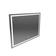 Правоъгълно LED огледало, 70x50cm, RADIANTE Touch, Demister System, Dimable