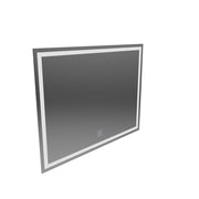 Правоъгълно LED огледало, 80х60см, РАМКА Basic Touch