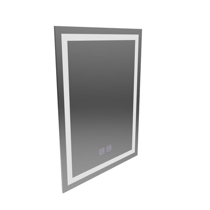 Правоъгълно LED огледало, 45x60cm, RADIANTE Touch, Demister System, Dimable
