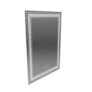 Правоъгълно LED огледало, 60x80cm, Touch Vivido, Demister System, Димиране