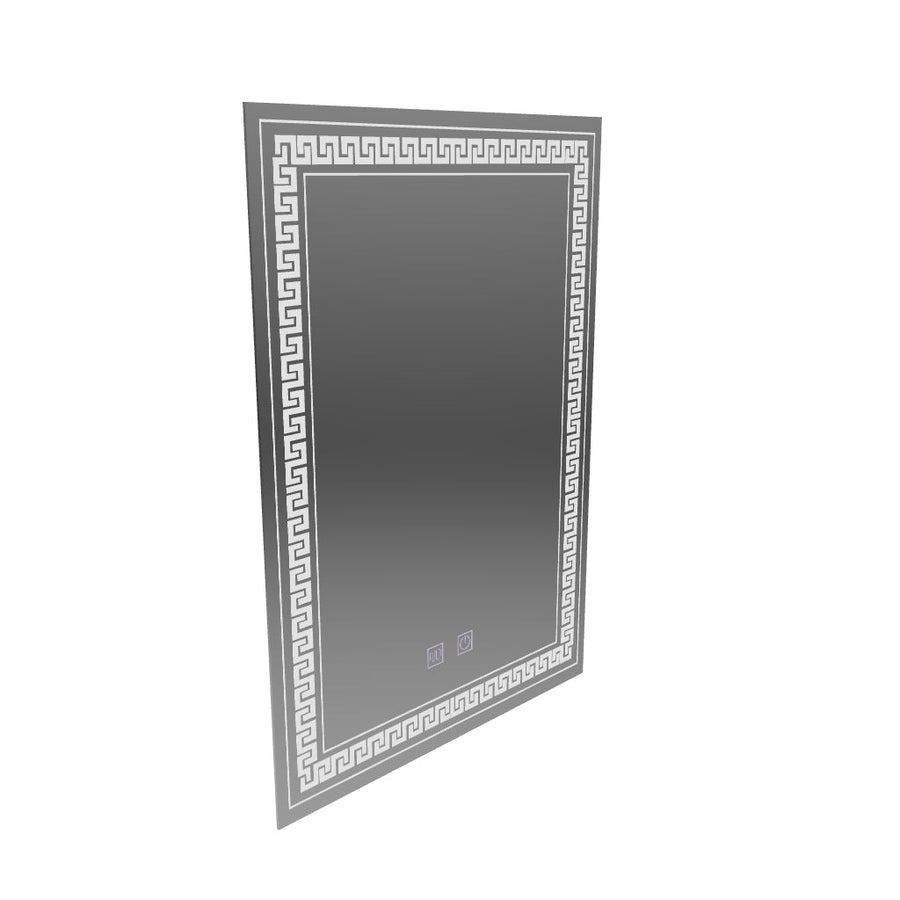 Правоъгълно LED огледало, 60x80cm, Touch Vivido, Demister System, Димиране
