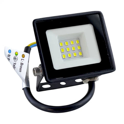 PE/DMX LED проектор, IP65, 10W, черен
