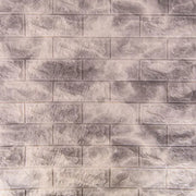 Комплект от 10x самозалепващи се 3D тапети Сиви тухли от мека пяна, 77cm x 70cm x 6mm 3D тапет Заглавие по подразбиране Alessandro Design