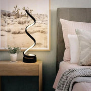 LED лампа Afet 38W, силиций и метал, черни лампи и лампи Заглавие по подразбиране Alessandro Design