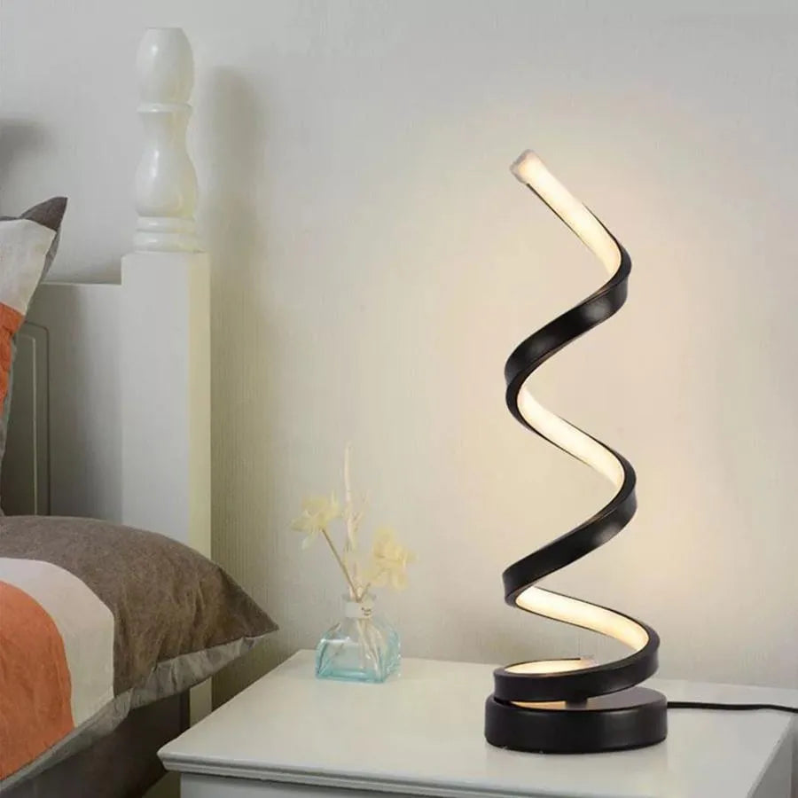 LED лампа Afet 38W, силиций и метал, черни лампи и лампи Заглавие по подразбиране Alessandro Design