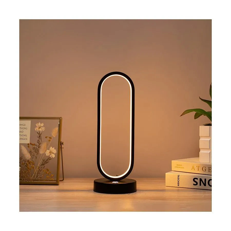 LED лампа Creatoris, 30 W, студена/топла/неутрална светлина, метал и акрил, черни лампи и лампи Заглавие по подразбиране Alessandro Design