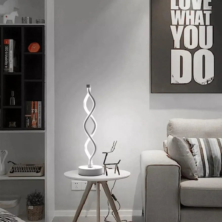 Genom LED лампа, 36 W, студена/топла/неутрална светлина, пластмаса и метал, бели лампи и лампи Заглавие по подразбиране Alessandro Design