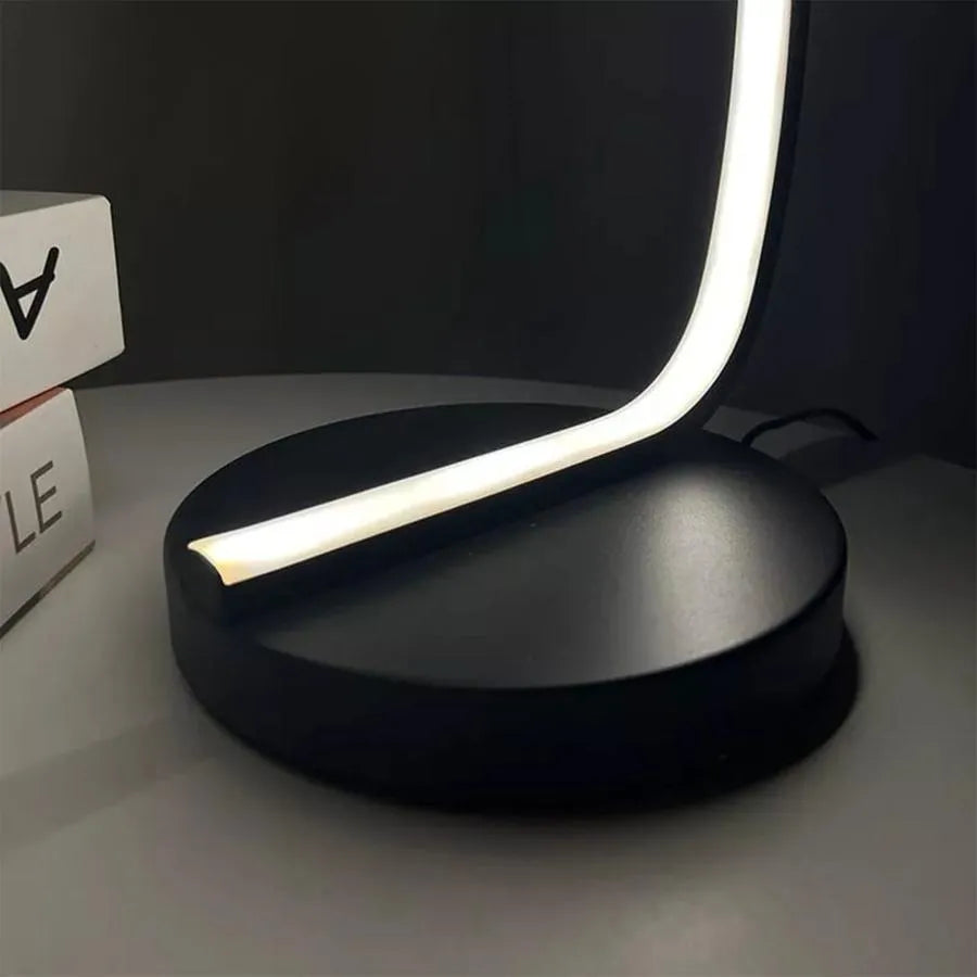 LED лампа Nemesis, 14W, студена/топла/неутрална светлина, метал и акрил, черни лампи и лампи Заглавие по подразбиране Alessandro Design