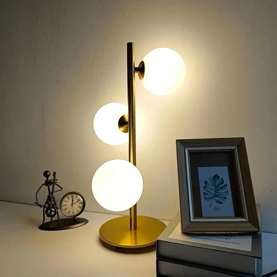 Veioza Mustafa 3x G9 бяло злато Veioze & Lampadare Заглавие по подразбиране Alessandro Design