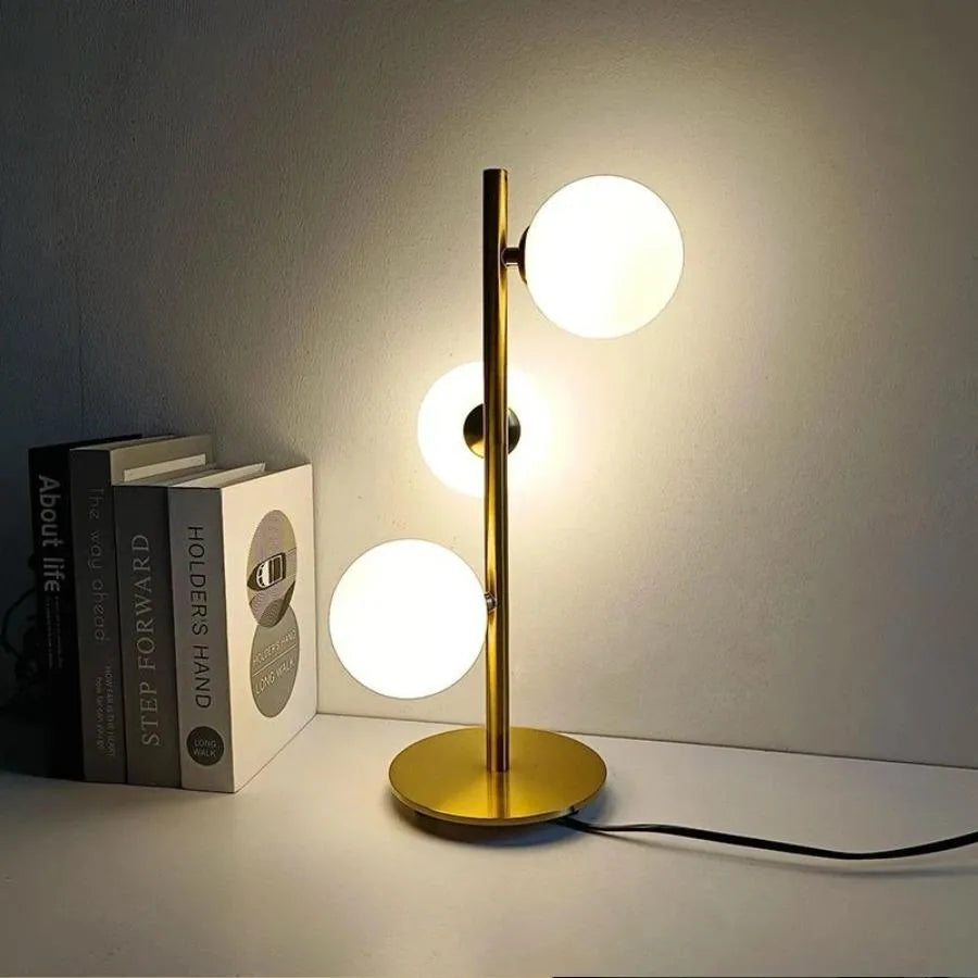 Veioza Mustafa 3x G9 бяло злато Veioze & Lampadare Заглавие по подразбиране Alessandro Design