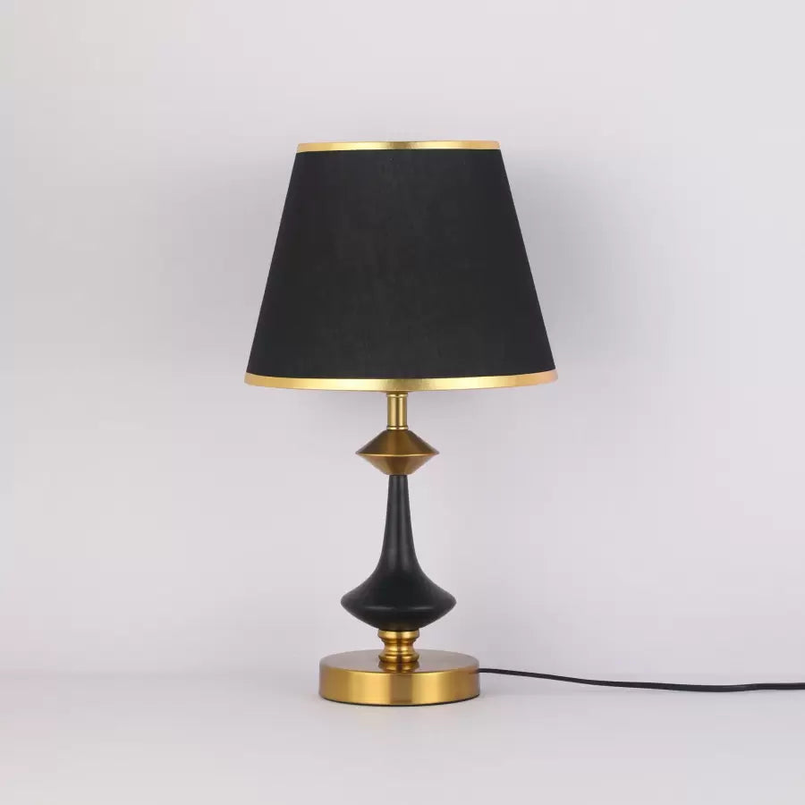 Veioza Shreya 1x E27 черно злато Veioze и подова лампа Заглавие по подразбиране Alessandro Design