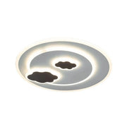 LED полилей NOOR 22W, студена/топла/неутрална светлина, бели LED полилеи Заглавие по подразбиране Alessandro Design